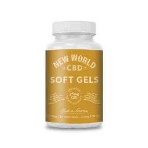 CBD 25mg Soft Gels (daily capsules)