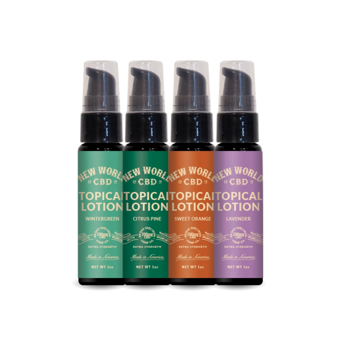 High Concentration CBD Lotion 200mg – 1oz – Infused with Essential Oils